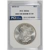 Image 1 : 1878-CC MORGAN SILVER DOLLAR, PCI  GRADED GEM BU  NICE