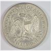 Image 2 : 1873 ARROWS SEATED HALF DOLLAR CH BU