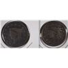 Image 1 : 2 LARGE CENTS; 1825 GOOD & 1838 NICE FINE