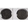 Image 2 : 2 LARGE CENTS; 1825 GOOD & 1838 NICE FINE