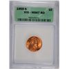 Image 1 : 1955-S LINCOLN CENT ICG MS67RD