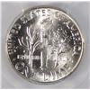 Image 3 : 1955 ROOSEVELT DIME PCGS MS66