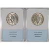 Image 2 : 1942 & 1943 WALKING LIBERTY HALF DOLLARS - BOTH CHOICE UNC