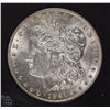 Image 2 : 1891 MORGAN DOLLAR CCGS CH BU+ TOP 100 RARE DOUBLE EAR