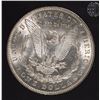 Image 3 : 1891 MORGAN DOLLAR CCGS CH BU+ TOP 100 RARE DOUBLE EAR