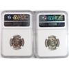 Image 2 : ( 2 ) 1939 REV OF 40 JEFFERSON NICKELS, NGC  MS-66
