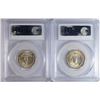 Image 2 : 2 WASHINGTON QUARTERS 1949-D, 50-D PCGS MS-65