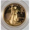 Image 1 : 1988 $10.00 PROOF AMERICAN GOLD EAGLE  1/4 OUNCE GOLD COIN IN BOX WITH CERT.