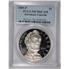 Image 1 : 2009-P LINCOLN $1.00 PCGS PR 70 DCAM