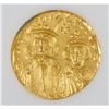 Image 2 : RARE! 641-668 AD I SOL CONSTANS II GOLD COIN CHOICE UNC! SUPER!