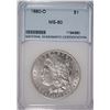Image 1 : 1880-O MORGAN DOLLAR NNC GRADED BU