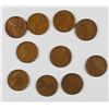 Image 1 : ( 10 ) 1909-VDB LINCOLN CENTS, VARIOUS GRADES