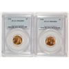 Image 1 : ( 2 ) 1936 LINCOLN CENTS, PCGS MS-66 RED