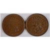Image 1 : (2) 1907 INDIAN HEAD CENT AU/BU NICE!