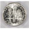 Image 3 : 1955 ROOSEVELT DIME PCGS MS66