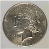 Image 2 : 1921 PEACE DOLLAR CCGS GRADED CH BU WHITE