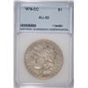 Image 1 : 1878-CC MORGAN DOLLAR NNC GRADED AU