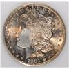 Image 2 : 1881-S MORGAN DOLLAR NNC GRADED SUPERB GEM BU++