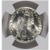Image 3 : 1936 MERCURY DIME, NGC MS-65 FULL BANDS