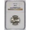 Image 1 : 1940-S WASHINGTON QUARTER, NGC MS-66