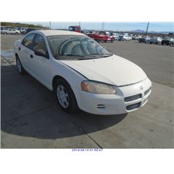 2003 - DODGE STRATUS