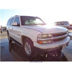 2002 - CHEVROLET TAHOE