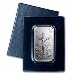1 oz Silver Bar - Jesus (w/Gift Box & Capsule)