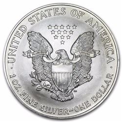 1996 1 oz Silver American Eagle BU