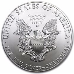 1 oz Silver American Eagle BU (Random Year)