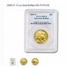 Image 1 : 2008-W 1/2 oz Gold Buffalo MS-70 PCGS
