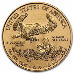 1/10 oz Gold American Eagle BU (Random Year)