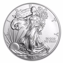 2014 1 oz Silver American Eagle BU