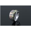 Image 1 : 0.32ctw Statement Diamond Ring 14k Two Tone G-HSi2-Si3|Ring Size:6.5|Gram Weight:5.99