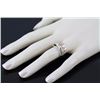 Image 2 : 0.32ctw Statement Diamond Ring 14k Two Tone G-HSi2-Si3|Ring Size:6.5|Gram Weight:5.99