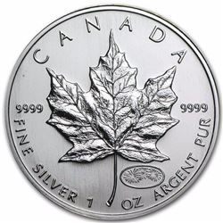 1999|2000 Canada 1 oz Silver Maple Leaf Millennium Privy