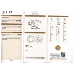 1.51 ct GIA Round Brilliant H, SI1, Solitaire Ring 18K Rose Gold RingSize  6.5
