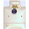 Image 1 : 14K GOLD IOLITE PENDANT