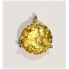 Image 1 : 10K GOLD CITRINE PENDANT