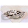Image 1 : STERLING SILVER CUBIC ZIRCONIA RING