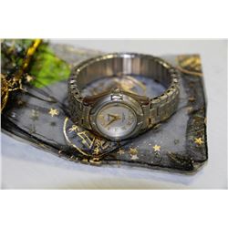 LADIES SIERRA DATE & 2ND HAND SWEEP WATCH