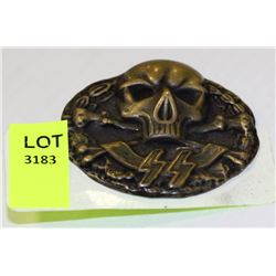 NAZI SS COLLECTIBLE SKULL BUTTON
