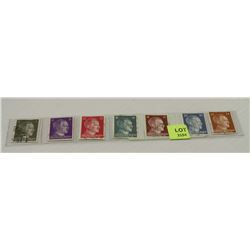 ADOLF HITLER NAZI SET OF STAMPS