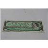 Image 1 : 1967 ERROR CUT CANADIAN 1-DOLLAR BILL