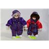 Image 1 : TWO CLOWN DOLLS ON STAND