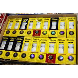 FLAT OF 3 RECLAIMED GOLF BALLS