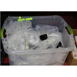 38PC BLACK DISH SET WITH 12PC GLASS SET