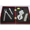 Image 1 : NEW SURVIVAL KIT W/KNIFE, COMPASS, UTIL.