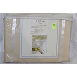 100% EGYPTIAN COTTON QUEEN FITTED SHEET