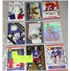 Image 1 : SHEET OF 9 HIGHLY COLLECTIBLE SIGNED,