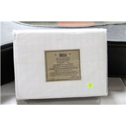 100% COMBINED COTTON QUEEN SHEET SET